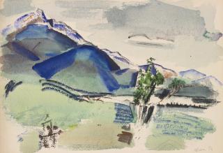 John Marin - Mount Chocora