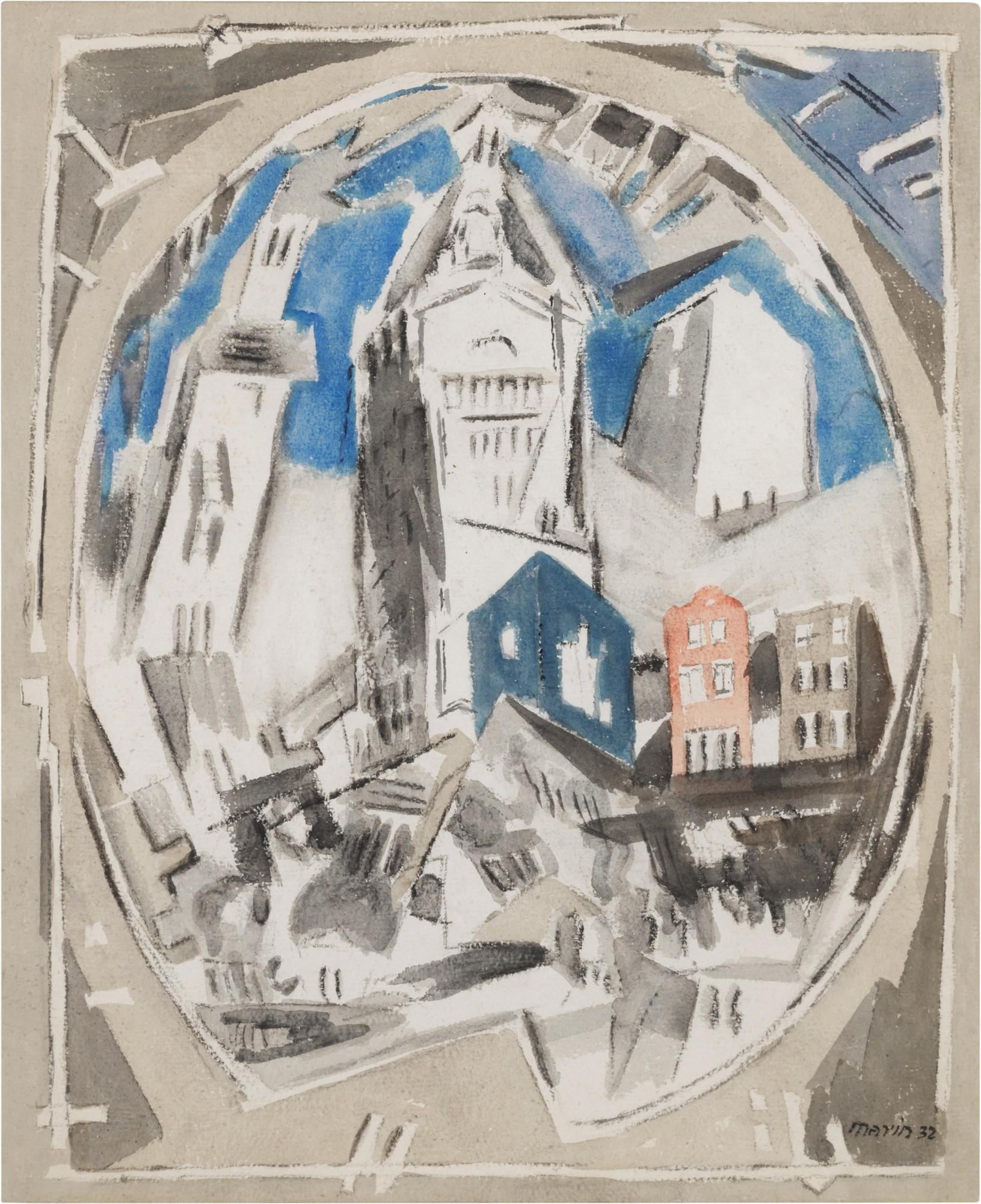 John Marin - Movement Lower Manhattan