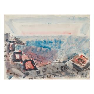 John Marin - Movement, Sea And Sky, Cape Split, Maine