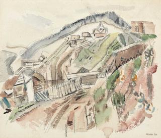 John Marin - Near Taos, New Mexico