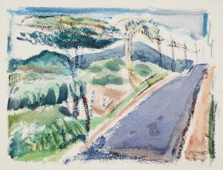 John Marin - On Road to Sparkill, New York