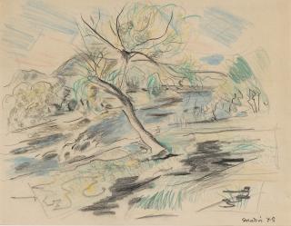 John Marin - Ramapo River Near Suffern, New York