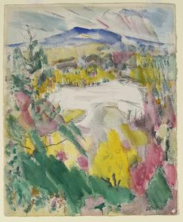 John Marin - Region Rowe, Massachusetts