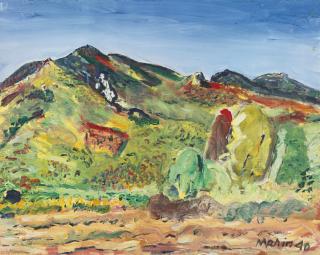 John Marin - Region White Mountains, Autumn, New Hampshire (New Hampshire, October)