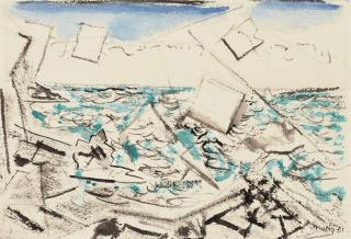 John Marin - Sea Piece