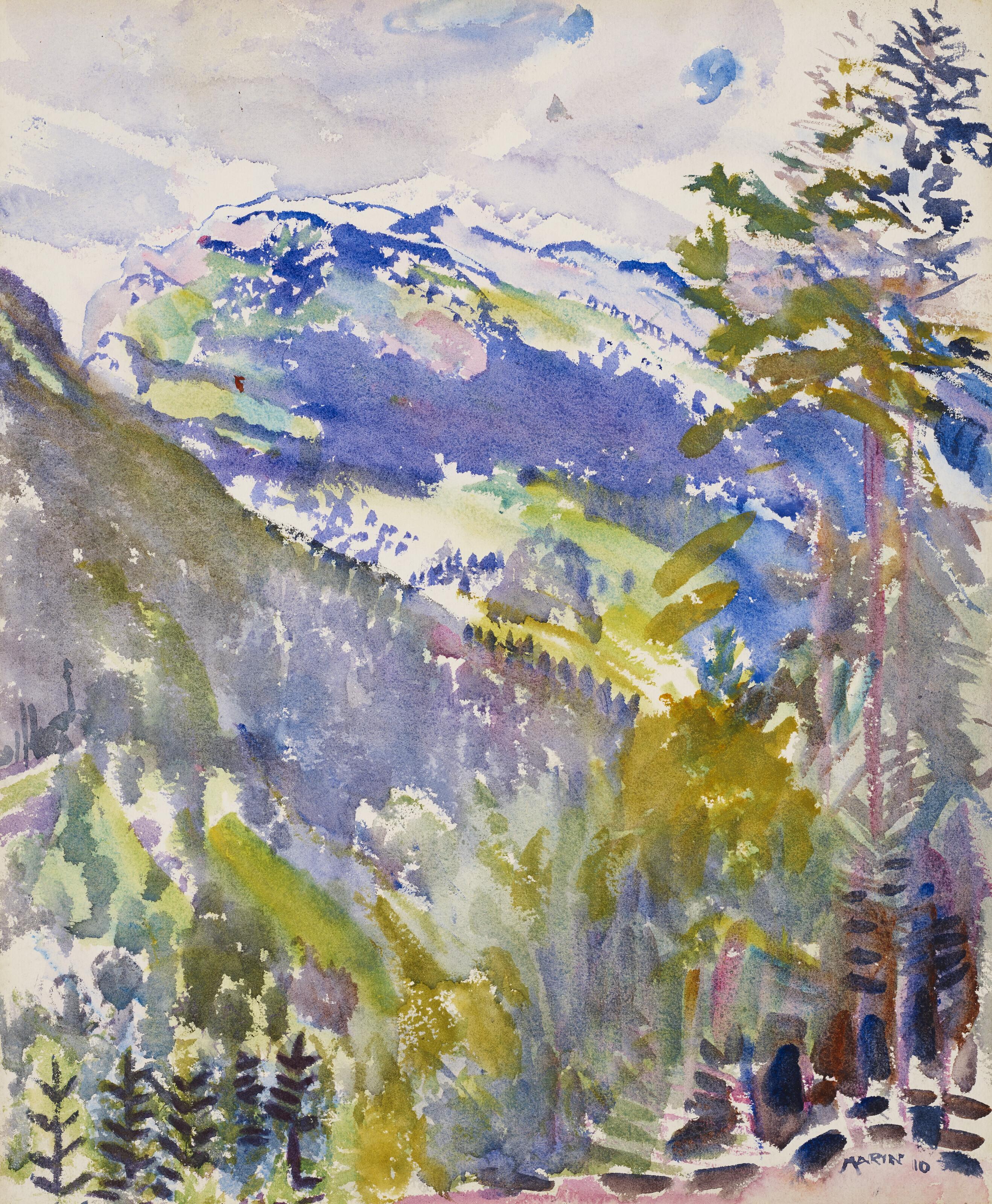 John Marin - Tyrol Series, No. 12