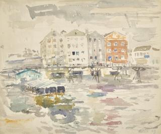 John Marin - Untitled I (The Bridge)