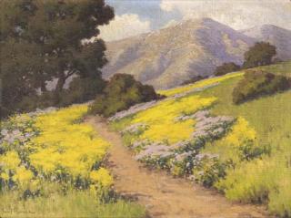 John Marshall Gamble - A Spring Afternoon near Santa Barbara (Wild Mustard & Radish)