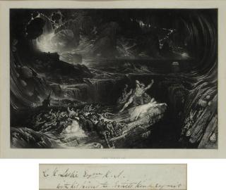 John Martin, R.A. - Illustrations from the Bible: The Destruction of Sodom and Gomorrah; The Deluge; The Fall of Man; and Moses and the Burning Bush