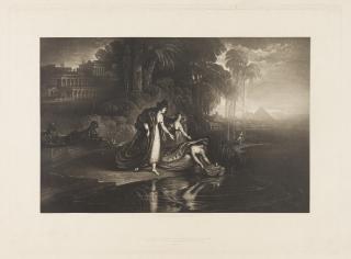 John Martin - 11 Bll. der Folge: Illustrations of the Bible.