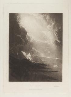 John Martin - 15 Bll. der Folge: Illustrationen zu Miltons „Paradise Lost“.