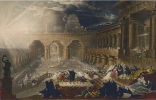 John Martin - Belshazzar\'S Feast; And The Fall Of Nineveh