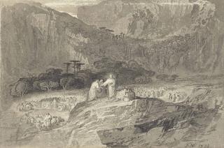 John Martin - \'Christ Feedeth Five Thousand\'