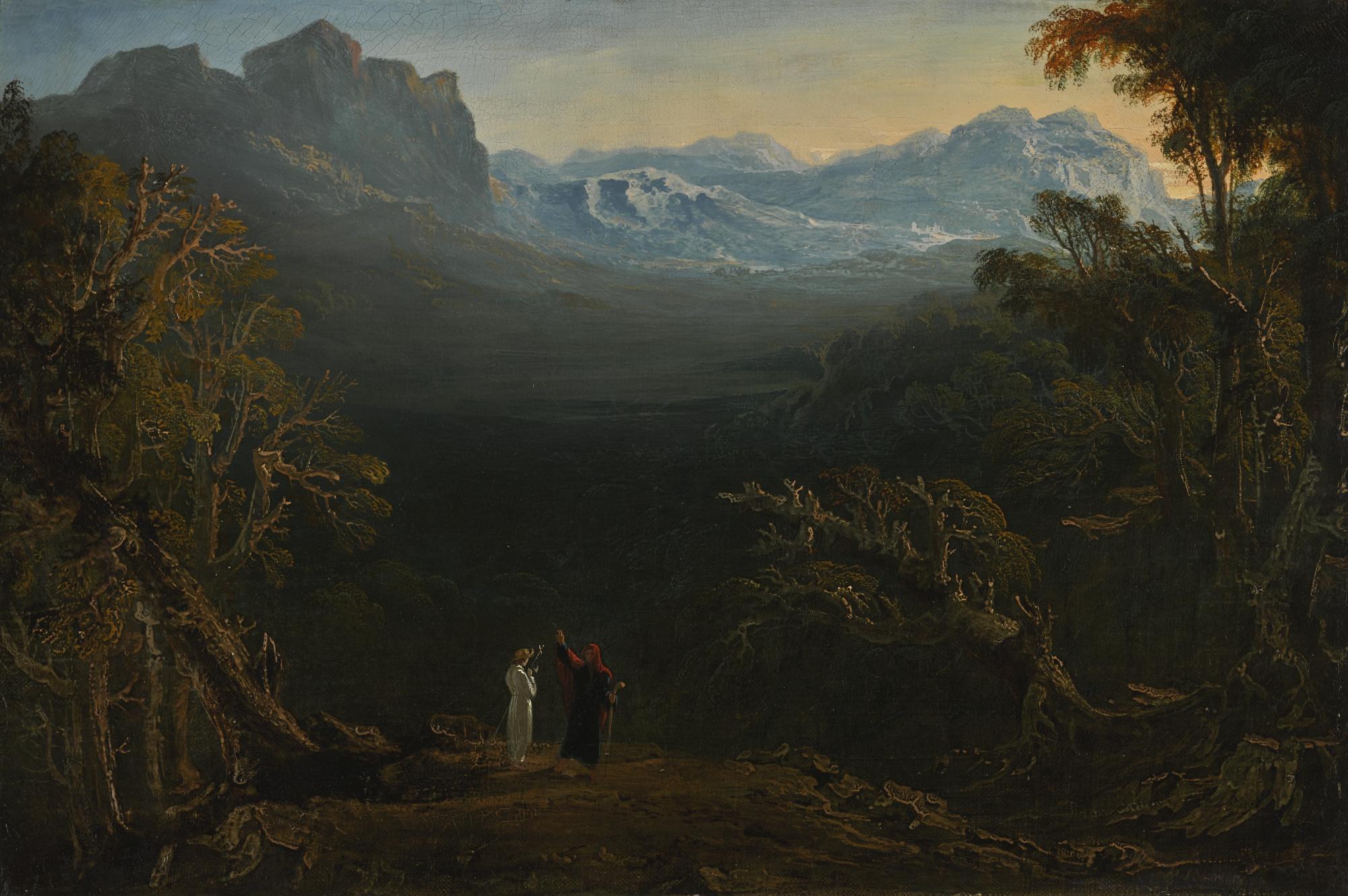 John Martin - Edwin And Angelina, Or The Hermit