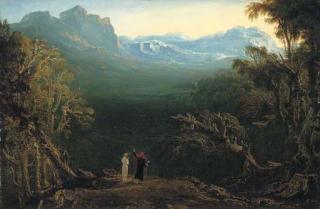John Martin - Edwin And Angelina, Or The Hermit