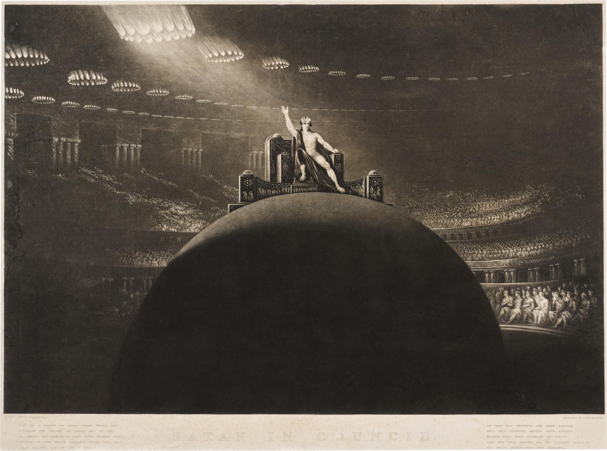 John Martin - Satan in Council (Campbell-Wees 87)