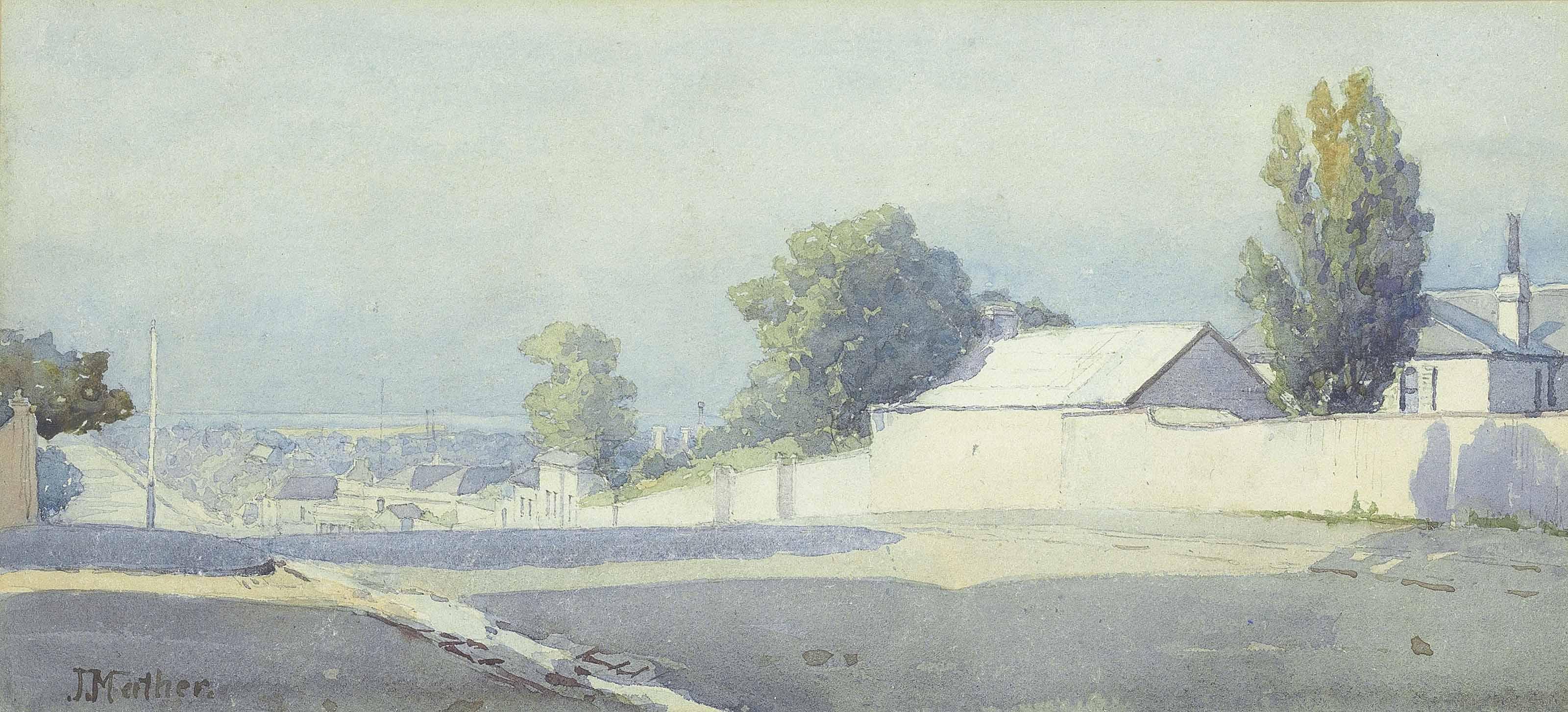 John Mather - A View Across Melbourne