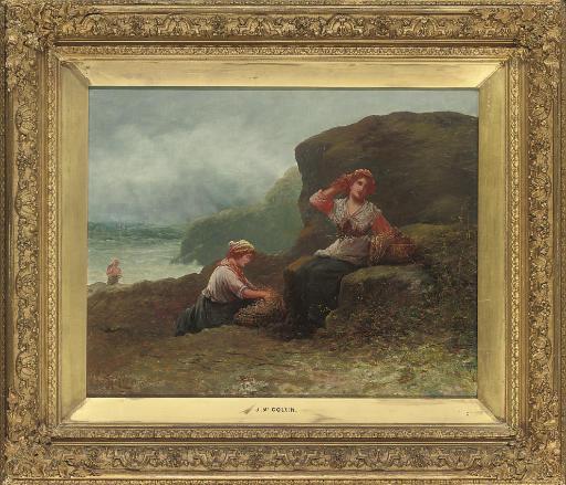 John McColvin - Thinking of her love; and A rest from foraging