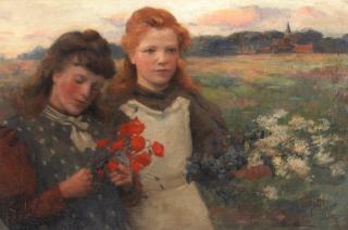 John McGhie - Picking wildflowers