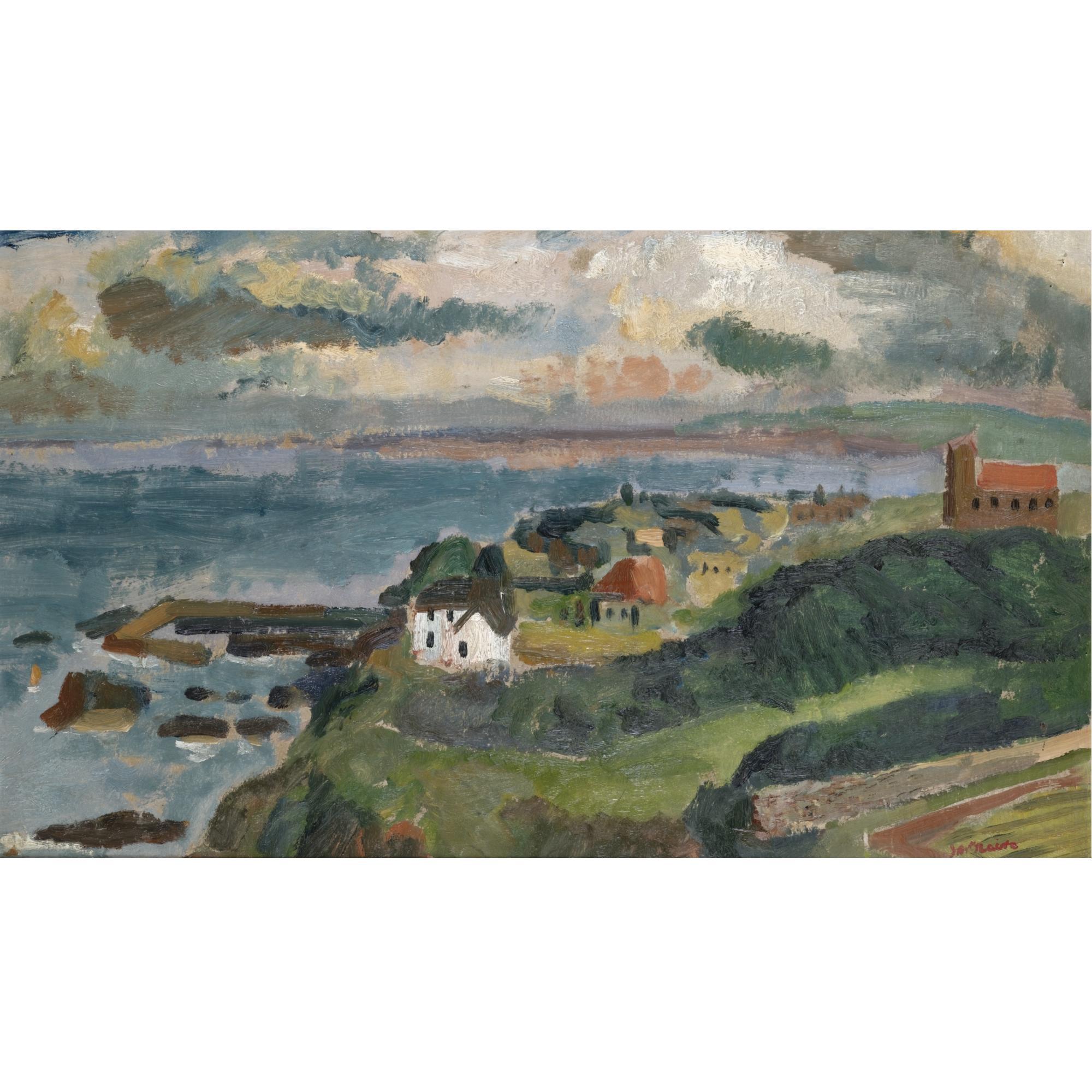 John McNairn - St Abbs, Evening