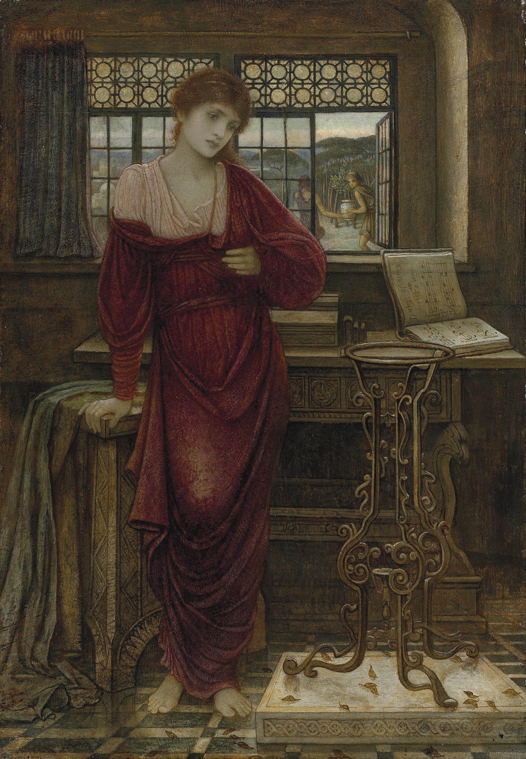 John Melhuish Strudwick - Isabella