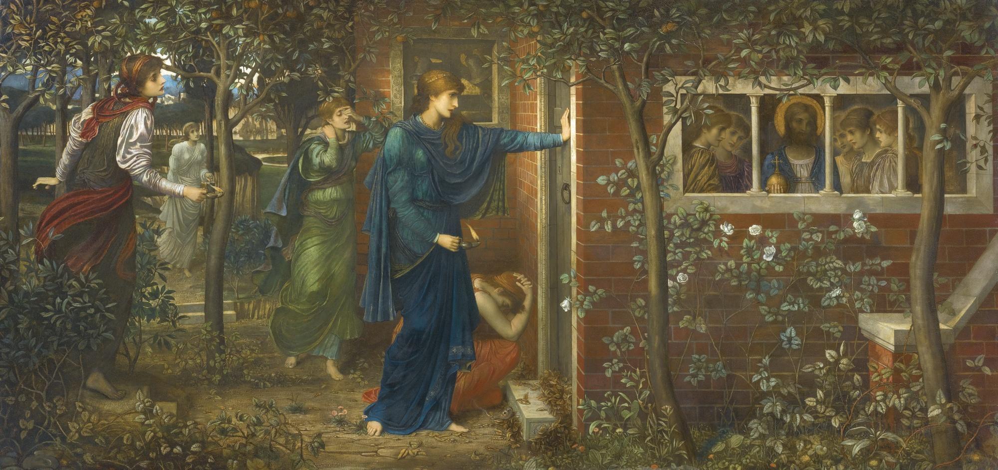 John Melhuish Strudwick - The Ten Virgins