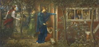 John Melhuish Strudwick - The Ten Virgins