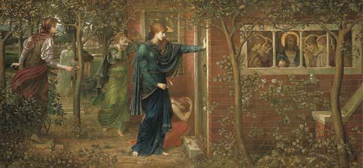 John Melhuish Strudwick - The Ten Virgins