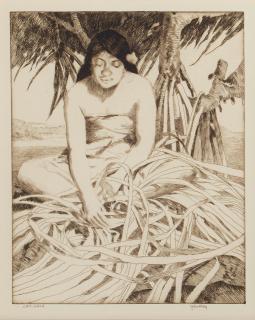 John Melville Kelly - Lau Hala, c. 1934