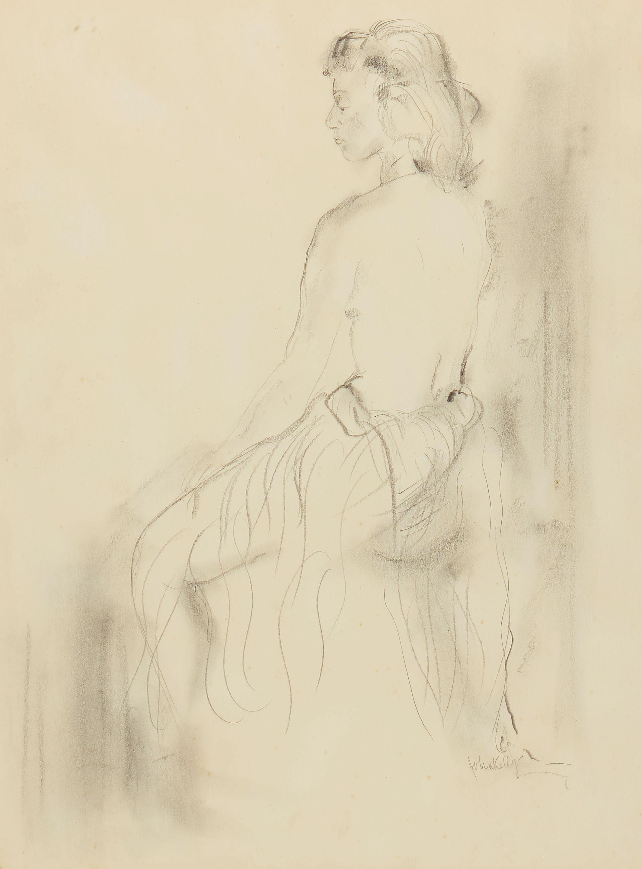 John Melville Kelly - Study for Hawaiian Dancer; Hawaiian Dancer (a group of two)