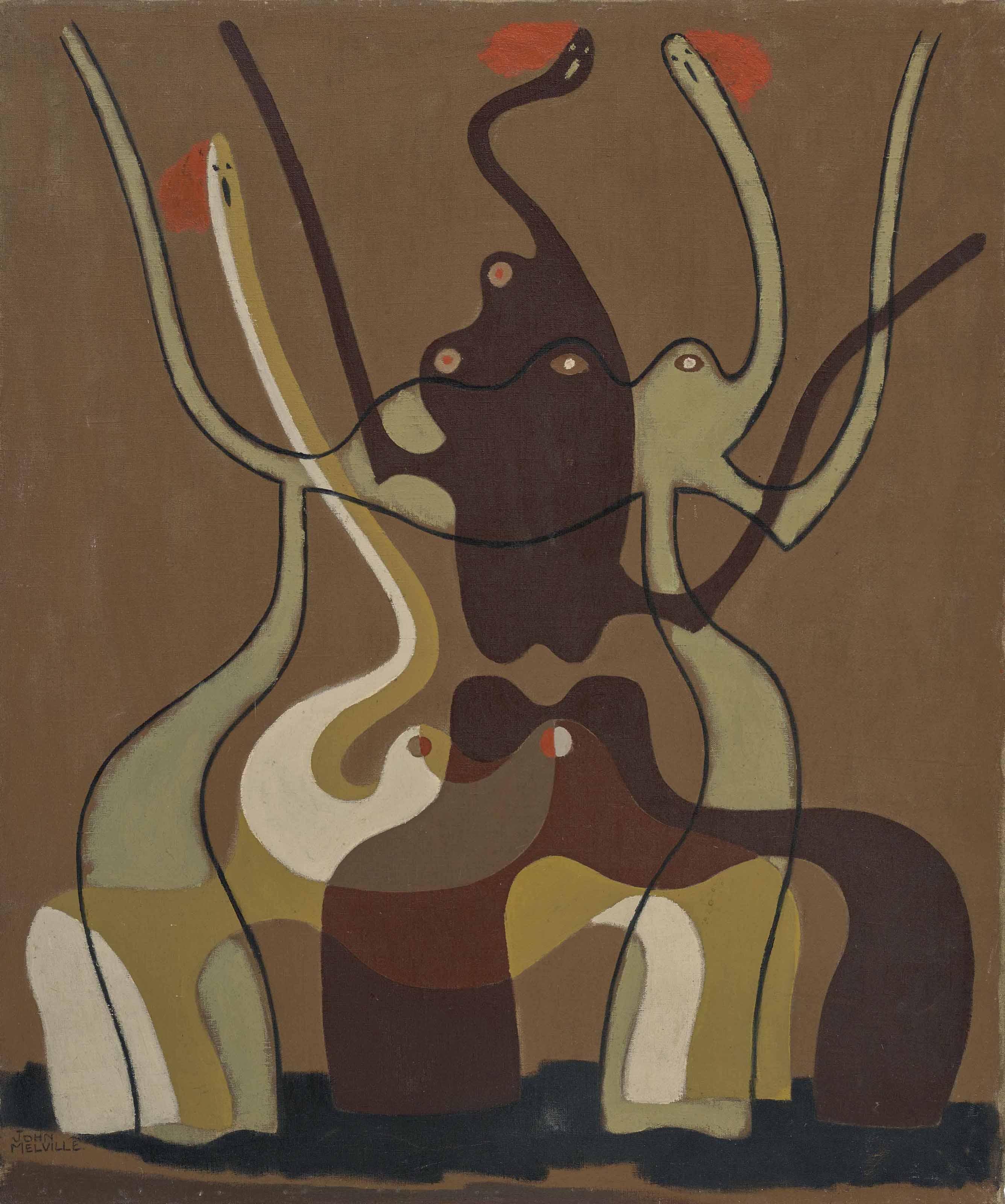 John Melville - Dancers No. 3