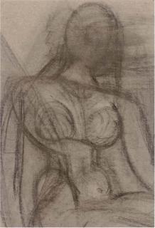 John Melville - Female With Bonnet; And A Seated Nude