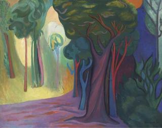 John Melville - Forest glade