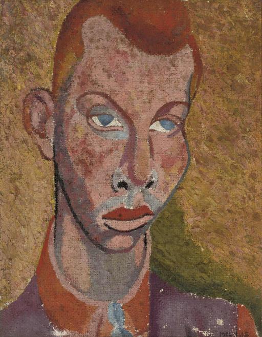 John Melville - Portrait of a man (possibly John Banting)