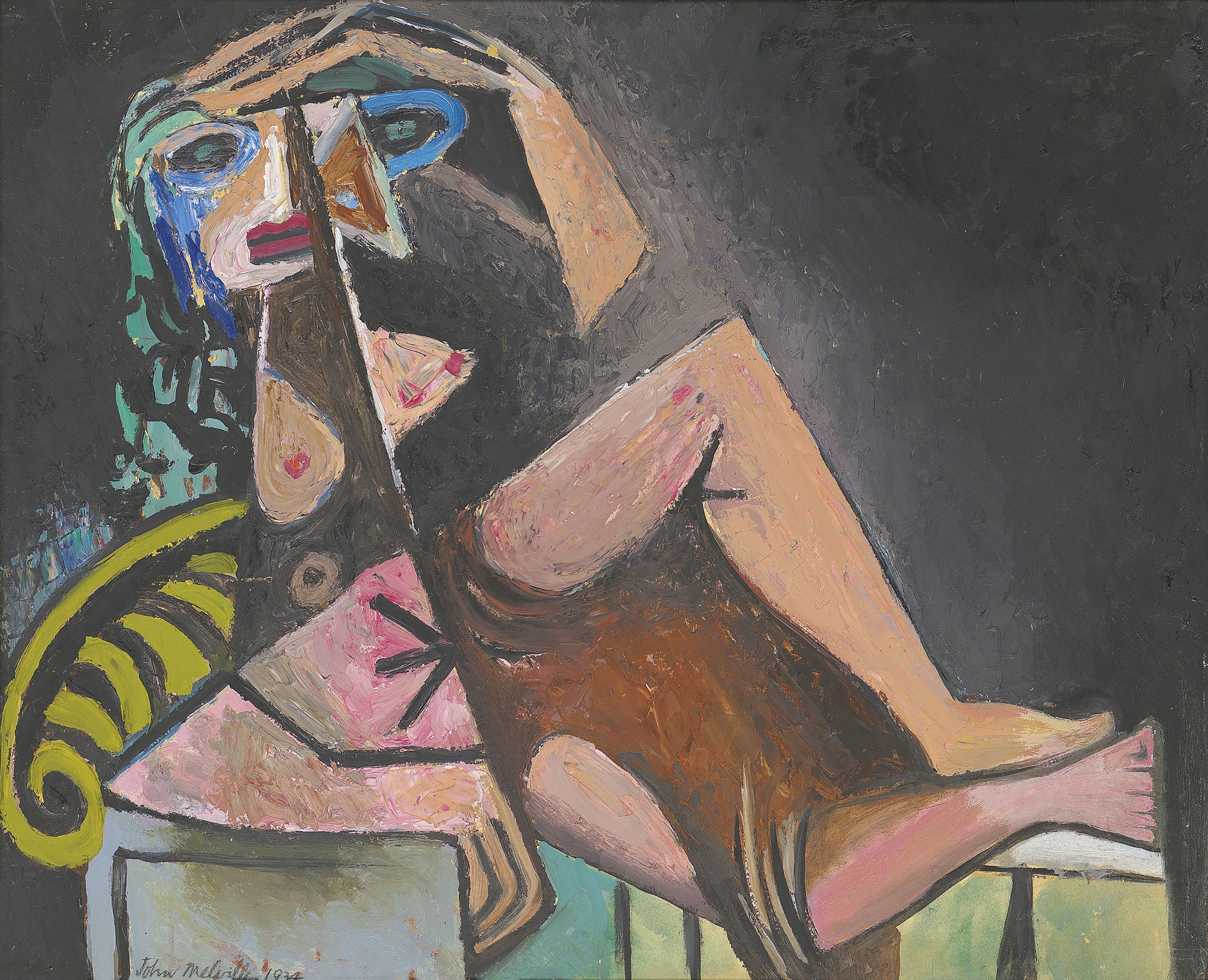 John Melville - Reclining Woman