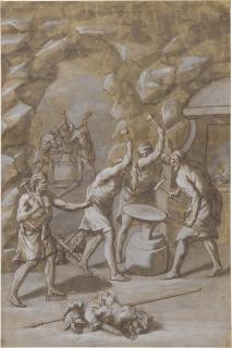 John Michael Rysbrack - The Forge of Vulcan