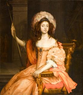 John Michael Wright - Portrait of a lady, possibly Catherine of Braganza (1638-1705)