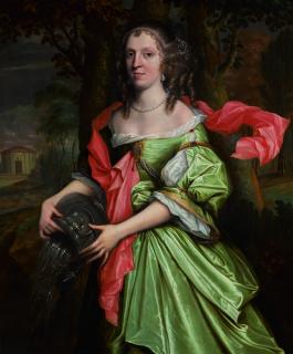 John Michael Wright - Portrait Of A Lady, Traditionally Identified As Lady Herries