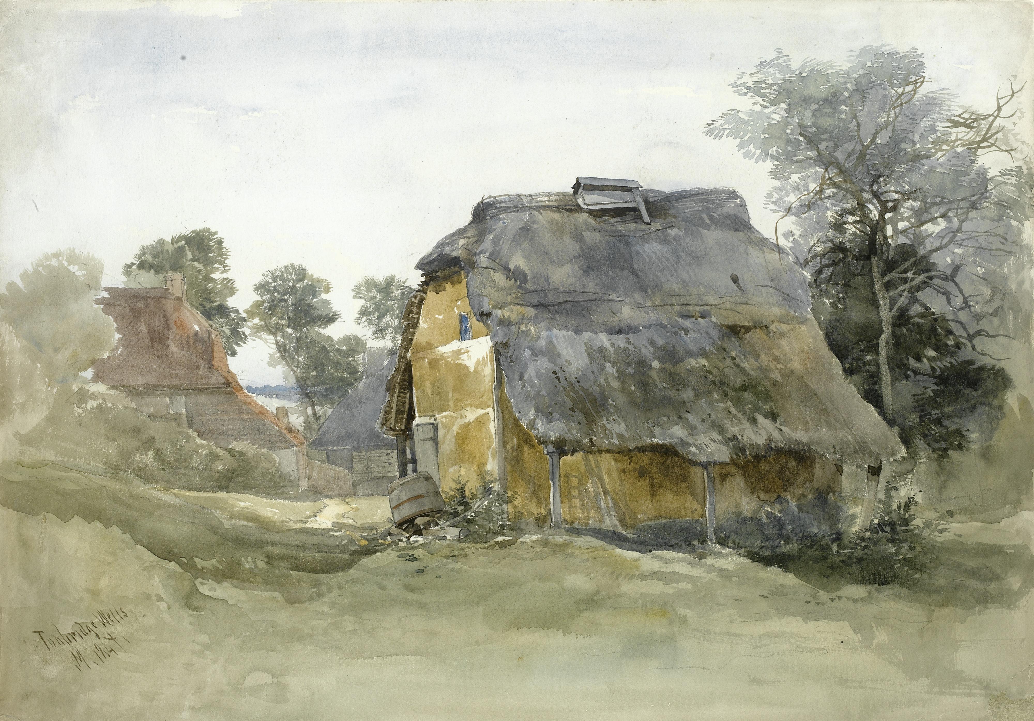 John Middleton - A Barn At Tunbridge Wells, Kent