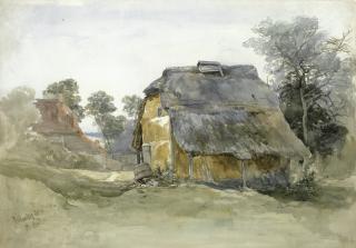 John Middleton - A Barn At Tunbridge Wells, Kent
