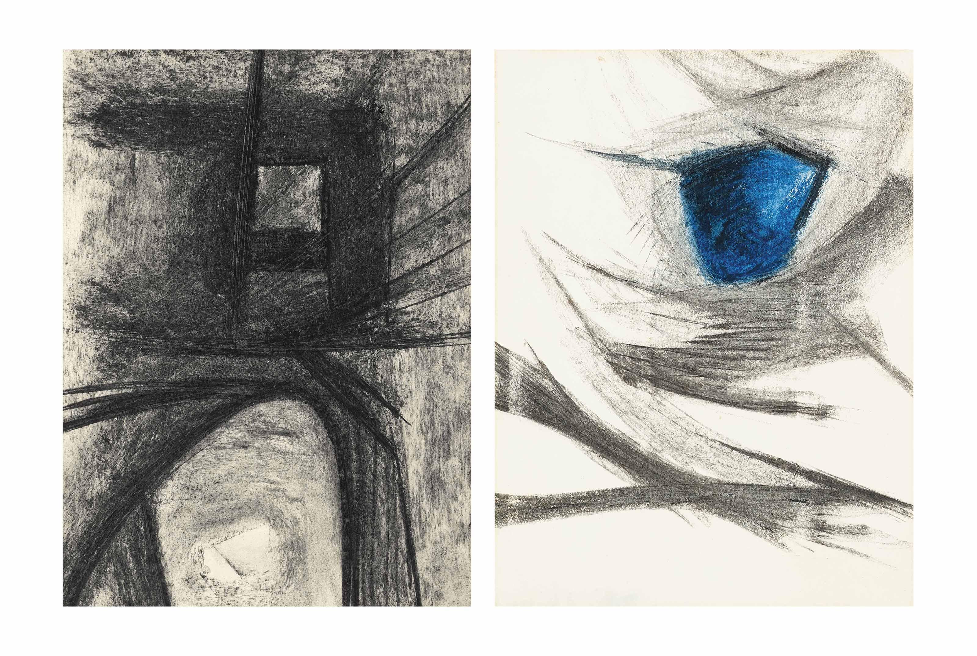 John Milne - Sculptural form; Abstract form