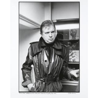 John Minihan - Francis Bacon Photographed At His Show At The Claude Bernard Gallery Paris 1977