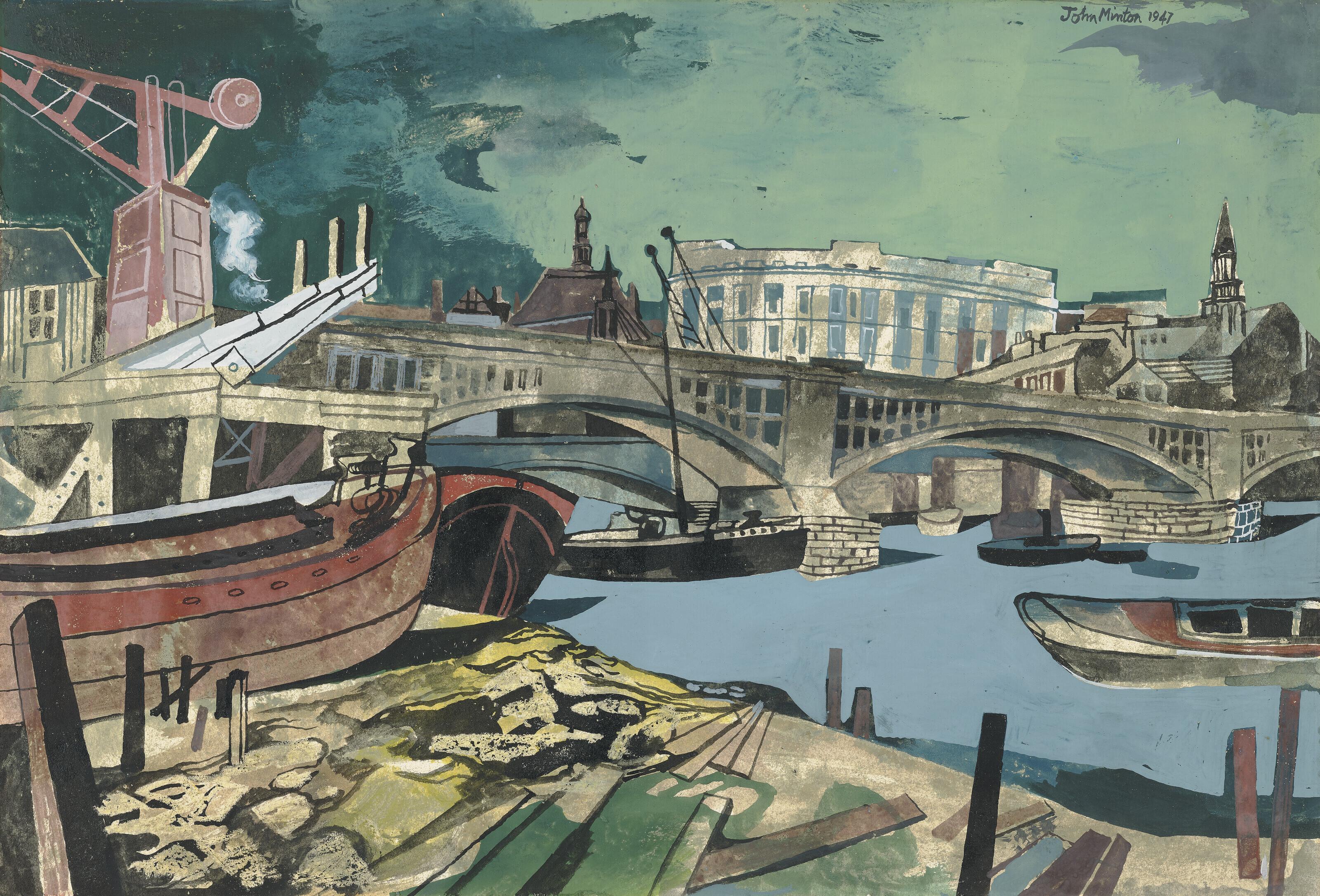John Minton - Blackfriars Bridge