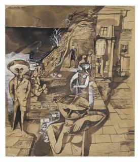 John Minton - Children by the Sea