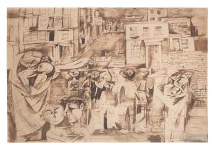John Minton - Children of the Gorbals