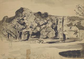 John Minton - Church landscape