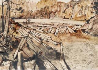 John Minton - Norwegian Landscape