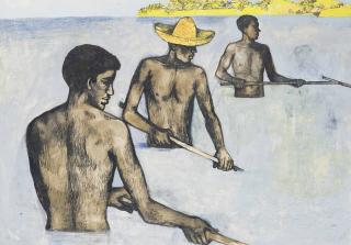 John Minton - Raking Seaweed