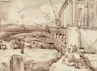 John Minton - Southwark Bridge