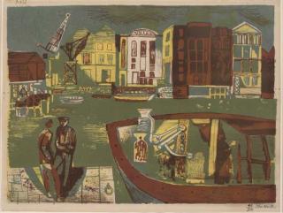 John Minton - Thames-side